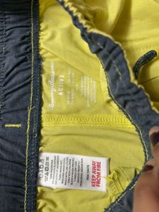 Boys' Neon Yellow Pull-On Shorts