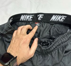Nike Dri-Fit Track Pants | Dark Grey | Zipper Pock