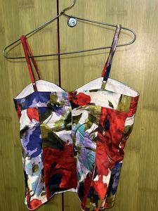 Multi Color Corset Top