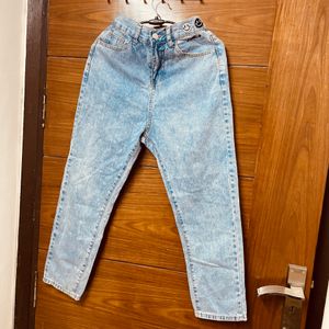 High waisted Sky Blue Jeans (No Coins/No Swaps)