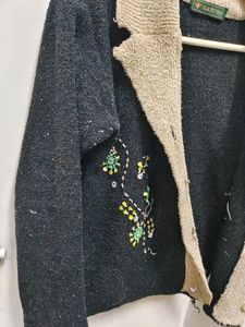 Black Glitter Sweater