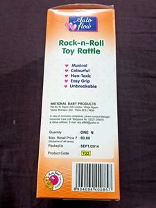 Rock And Roll Toy Rattle