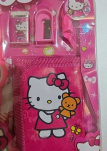 Hello Kitty Watch, Pencil, Eraser, Sharpner and Wa