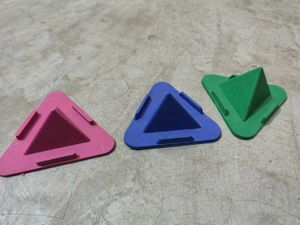 Compact Triangle Phone Stand