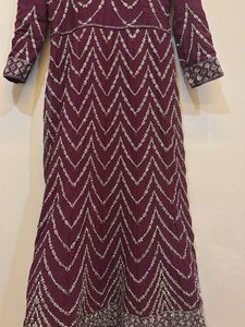 Exquisite Embroidered Ethnic Gown