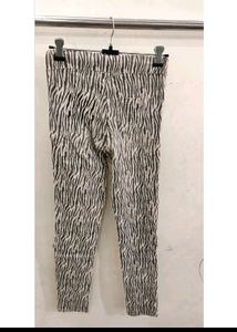 Tiger Print Jeans For Girls Length 38