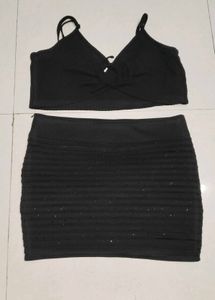 Chic Black Co-ord Set