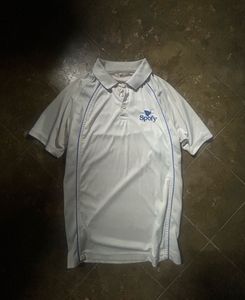 Spoffy White Polo T-Shirt