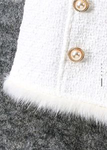 White Tweed Jacket &amp; Skirt Set