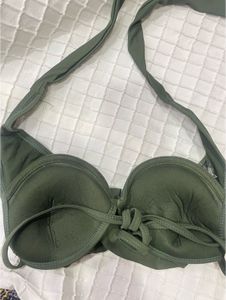 Stylish Green Bikini Top