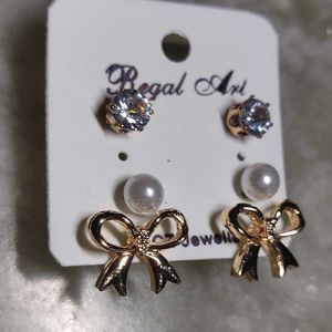 Stud Earring Set 🎀