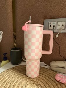 Pink Checkered Tumblr (check details)