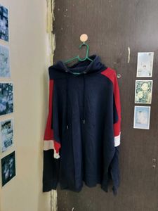 Korean Oversized and baggy Cozy Colorblock Hoodie