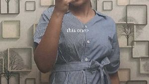 Blue Striped Shirt top