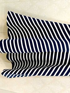 Chic Striped Short Sleeve Dress