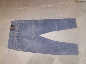 Designer Jeans with Bee Emblem