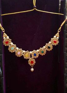 Vibrant Multicolored Gemstone Necklace