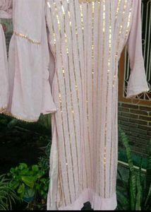 Pink sharara set