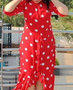 Red Polka Dot dress