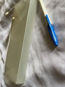 Stationary box with sliding drawer