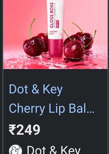 Dot &amp; Key Gloss Boss Lip Balm Cherry Pop SPF 50