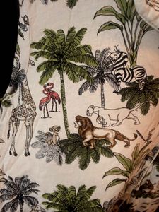 Dreamy Safari Print Nightshirt