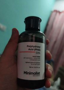 Minimalist Polyhydroxy Acid (PHA) 03% Face Toner
