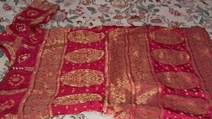 Elegant Red Bandhani Kurta 💃💃