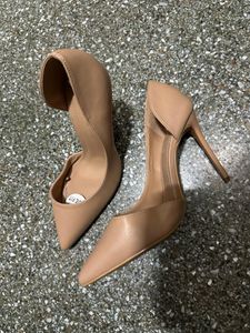 Elegant Nude Stiletto Heels