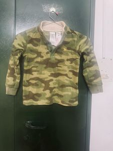 Camouflage Fleece Sweatshirt