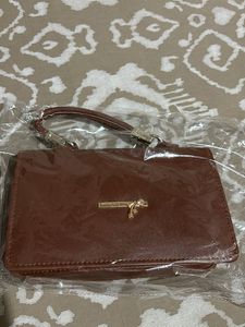 Stylish Brown Clutch Bag