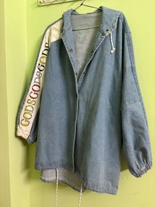 Denim Hooded Jacket