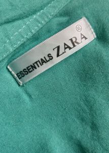Teal Collared Button-Up Shirt