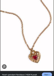 Vintage Heart Pendant Necklace