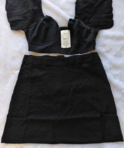Chic Black Co-ord Set