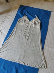 M&amp;S Cozy Lace Trim Nightgown