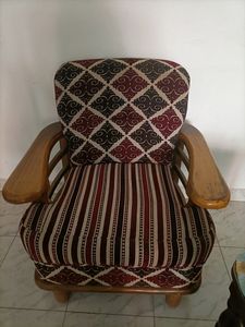 3+2 Wooden Sofa Seater Set