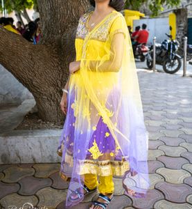 Free Shipping New Anarkali Churidar Set