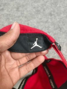 Red Jordan Snapback Hat