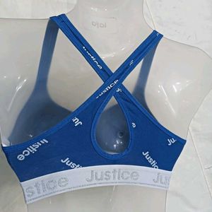 🪔 Justice Blue Sports Bra