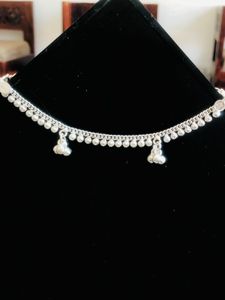Pure Silver Kids Payal (wt:-20.300g)