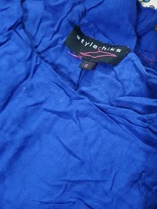 Blue Layered Top