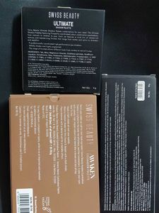 Swiss Beauty Eyeshadow Palettes (Set of 3)