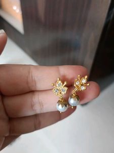 Elegant Pearl Drop Earrings