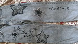 Y2K Star Grunge Baggy Jeans