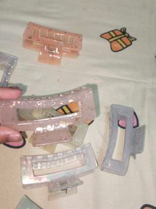 Set of Cute Hair Claw Clips