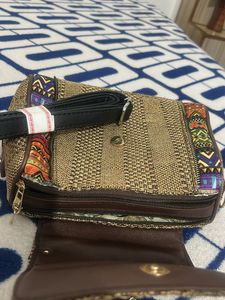 Boho Chic Woven Crossbody Bag