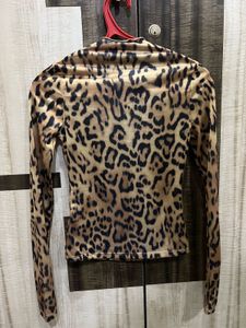 H&amp;M Leopard Print Top