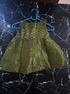 jacquard detailed fit flare top with dhoti 4-5 yrs