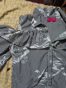 Shoulder Cut Shirt For Women